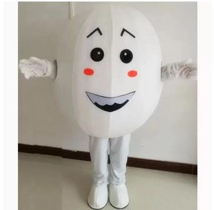 Performance White Mascot Costumes Halloween Fancy Party Dress Cartoon Character Carnival Xmas Easter Advertising Birthday Party Costume Outfit