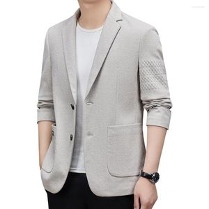 Men's Suits Higher Quality Casual Blazers Coats Men Thicken Fashion Slim Fit Blazer For Jacket Business Suit Outwear Korea Clothing