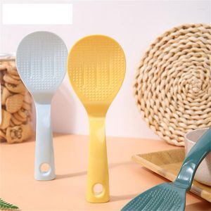 Spoons Melamine Long Handle Spoon High Temperature Tableware With Hook Can Stand Nonstick Rice Cooker Shovel