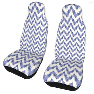 Car Seat Covers Ethnic Style Bohemia Universal Cover Waterproof Women Front Rear Flocking Cloth Cushion Polyester Hunting