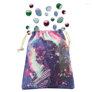 Storage Bags Tarot And Pouches Card Dice Bag Drawstring Oracle Cards DND Accessories Runes Jewelry Travel Gift