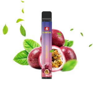 Оригинал Sunfire 700 Puffs одноразовый Vape Pen 0% 2% 3% 5% 2 мл версии TPD Электронная сигарета 700Puff 550MAH Vaper Super Low Light Price Limited Time Оптовые вейпы