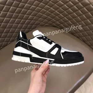 2023 Top New Luxurys Designer Sports Shoes Casual Shoes Calfskin Кожаная белая синяя буква наложения платформы для обуви для обуви для обуви для обуви для обуви 39-44 RD2209012