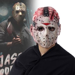 Parti Maskeleri Film Jason Voorhees Terör Maskesi Hayalet Festival Partisi Yetişkin Lateks Headgear Tam Yüz Kask Cadılar Bayramı Cosplay Kostüm Accessorie 230824