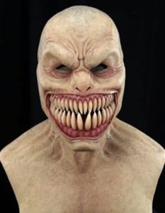 Parti Maskeleri Korkunç Cadılar Bayramı Fangs Mask Lateks Şeytan Masquerade Props Yetişkin 230824