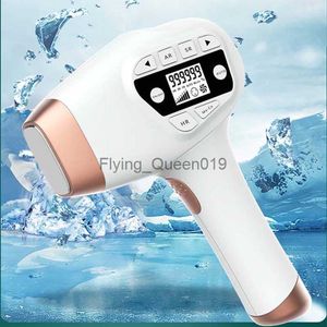 999999 Flashes IPL Laser Epilator 3pc Ice Lamp Cooling Electric Epilator Painless Permanent Hair Removal Home Use Shaver HKD230825