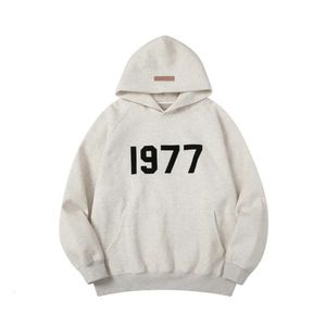 Męskie bluzy bluzy ess projektant ciepły kaptura z kapturem Man Pullover Bluza Męskie Essentails Black 1977 Kobiety mężczyźni Crewneck780