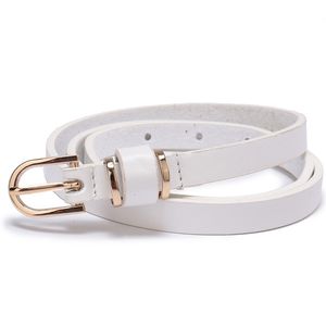 Waist Chain Belts Womens Skinny Solid Leather Dress Belt 90cm to 135cm Ceinture Femme 10 Colors 230825