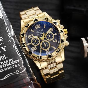 腕時計のロックヘビービッグダイヤルメンクォーツウォッチhorloges mannen luxury brand men's wristwatch lelogio masculino saat 230825