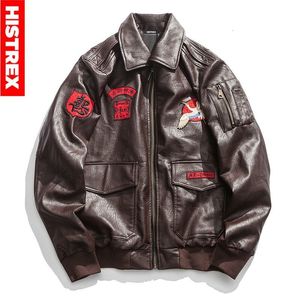 Мужские куртки histrex вышивая японская мотоциклевая мотоцикл