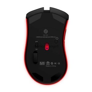 BM600 Перезаряжаемая игровая мышь USB 2.4G Беспроводная RGB Light Honeycomb Gaming Mouse Desktop PC Computers Notebook Mice мыши HKD2308251.