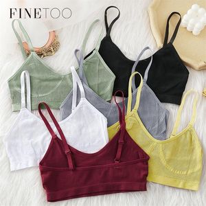 Nahtlose Tank Tops Frauen Bh Sexy Unterwäsche Verstellbaren Riemen Draht Bralette Weibliche Dessous Dessous Büstenhalter S-XL Camisoles297F