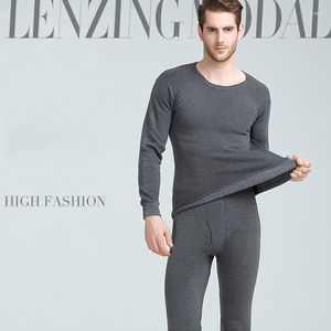 Indumenti da notte da uomo Autunno Inverno Peluche termico addensato caldo pigiama Set Soild Allentato Abito da uomo Homewear