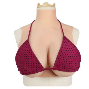 Forma de mama realista peitos silicone artificial peito enorme falso simulado para crossdresser shemale prothesi homem adulto brinquedo 230824
