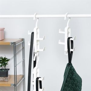 Hangers Space Saving Hanger Hooks Wardrobe Clothes Rack Organizer Bag Shoes Belt Scarf Hanging Closet