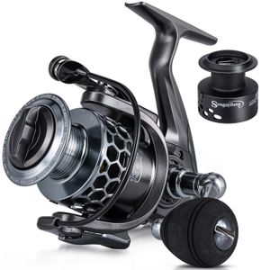 Baitcasting Bucels Sougayilang 131bb Сквозь катушка Высокоскоростное передаот