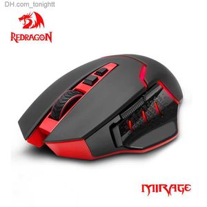 Redragon mirage m690 sem fio 2.4g usb gaming mouse 4800 dpi 8 botões programáveis ratos ópticos para computador gamer pc q230825