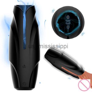 Andra hälsoskönhetsartiklar 10 Speed ​​Automatic Male Masturbator Cup Vibrator Silikon Träning Artificiell vagina 10 Speed ​​Penis Sleaning Trainer Vuxna leksaker Män x0825