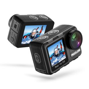 Câmeras à prova de intempéries Original KEELEAD K80 4K 60FPS 20MP WiFi Action Camera 2 polegadas Touch Screen EIS 2 4G 1080P Webcam Waterproof Sport Vlog Cam 230825