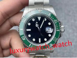Clean Version super 41mm Watch Cal.3235 Automatic Movement Green Ceramic Bezel Black Dial Men 904L Steel Power Reserve Sapphire Waterproof Luminous Wristwatches