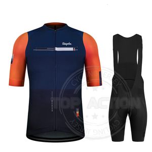 Radfahren Jersey Sets 2023 Raphaful Professionelle Sommer Kurzarm männer Kleidung Atmungsaktive Hemd ropa ciclismo 230825