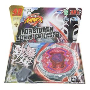 회전하는 최고 B-X Toupie Burst Beyblade 회전 최고의 선물 BB116G Bey Toys Metal Fusion Masters Toys 런치 어와 함께 금지 된 외로움 230825