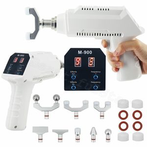 Outros itens de massagem Ferramentas de ajuste de quiropraxia elétrica 900N Terapia de intensidade ajustável Correção Gun Spine Health Care Massager de cintura 230825