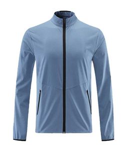 Herren Herbst/Winter Sportmantel Yoga Fitness Lauftraining Langarm Reißverschluss Lässiger Kapuzenpullover Schnelltrocknender Mantel