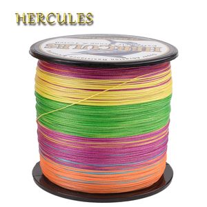 Geflechtschnur Hercules geflochten 8 Stränge Multifilament Meer 10 300LB PE 100M 2000M Angelschnur Geschenke für Männer Zubehör Pesca Lake Carp 230825