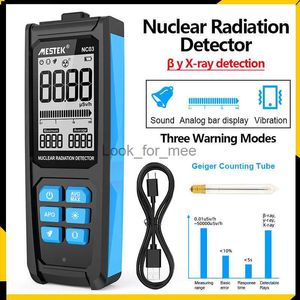 Portable Geiger Counter Nuclear Radiation Detector Personal Dosimeter X-ray -ray -ray Radioactivity Tester Marble Detector HKD230826