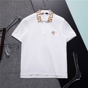 Moda Erkek Tişörtleri Erkek T-Shirt Kolları Nefes Alabilir Üstler Tees Mektup Desen Baskı Erkekler Kadın Yaz T gömlekleri artı Erkekler Polo Gömlek M-3XL V16