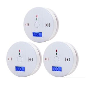 Analisadores de carbono Atacado Co Monóxido Tester Alarme Sensor Detector Detector de Envenenamento por Gás Detectores de Envenenamento Lcd Display Segurança Survei Otkq5