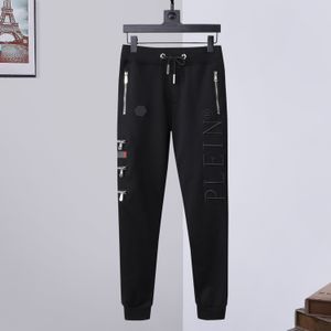 PLEIN BEAR Pantaloni da uomo PANTALONI DA JOGGING PIETRE GOTICO PP Teschi Pantaloni da donna da uomo Sport Designer di lusso Pantaloni sportivi con coulisse Jogging Coppia Abbigliamento di marca 8467