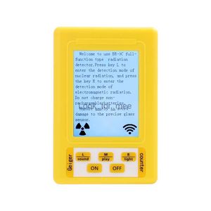 BR-9C 2-in-1 Handheld Portable Digital Display Electro Radiation Nuclear Radiation Detector Geiger Counter Full-function HKD230826