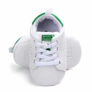 First Walkers Baby Buty Boys and Girls Fashion White Buty Prewalker dla noworodka 0-1 lat bez pośpiechu Pierwsze Walkers L0826