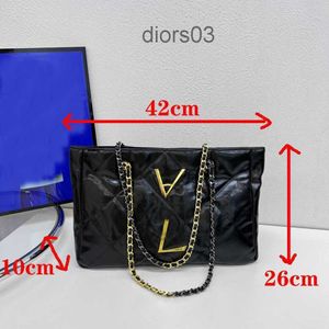 Designer Channel Cc Bag YLS Handbag Beach Crossbody The Tote Shoulder Bag Luxurys Fashion Man Woman Oversized Black Leather Messenger Even Makeup Bucket Bag