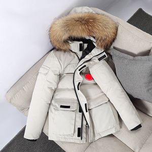 Canada Brands Designers Jaqueta Goose Unissex White Duck Down Coats Mens Womens Winter Outerwear quente natural Real