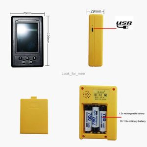 BR-9C Geiger Counter Electro Nuclear Radiation Detector X Beta Gamma Dosimeters Gold HKD230826