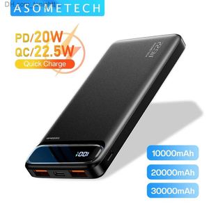 Power Bank 20000 mAh 22,5 W SCP Tragbares Ladegerät Powerbank 10000 mAh Externer Akku PD 20 W Schnellladung für iPhone 13 mi Q230826