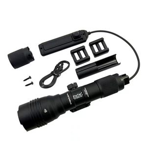 Hunting Scopes HL - X flusso di luce tattica burst luce lampeggiante torcia illuminazione esterna a LED 1000 lumen luce brillante