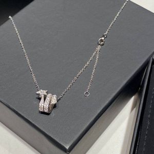 Fashion Diamond Pendant Necklace Designer Star Silver Gold Plated Women Asteroids Classic Necklaces Jewelry Valentine's Day Christmas Gift Wholesale