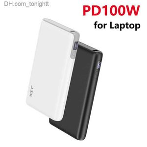 28800mAh Power Bank 100W PD Carregamento rápido bidirecional para laptop notebook Powerbank para 14 13 Samsung Poverbank Q230826