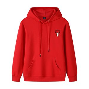 Designers Mens red Hoodies Women Letter Hoodie Street Autumn Winter Hooded Pullover Fashion Sweatshirts Loose Hooded Jumper Multiple Colors Tops Clothing M-3XL