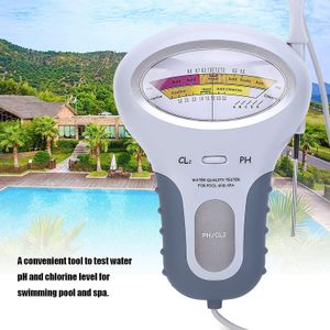 PH Meters 2 in 1 PH Chlorine Meter Chlorine Tester PH Tester Chlorine Water Quality Testing Device CL2 Measuring For Pool Aquarium 230826