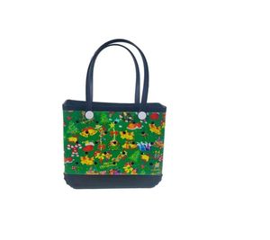 Estilo Designer de luxo Bogg Beach Bags Ombro a sacola cesta Weekender Moda PVC Plástico Viagem Corpo Cruz Bolsa de Verão Bolsa de Mão