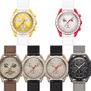 Orologio da uomo di design per donna con movimento delle lune Orologi da polso di lusso di design da 40 mm per affari, casual, attività indoor o uso quotidiano