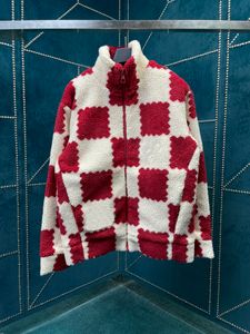 Giacca da uomo in stile classico autunno e inverno Cappotto scozzese in misto lana di alta qualità di alta qualità Giacca di marca di lusso di marca americana