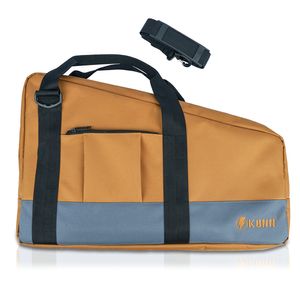 Seesäcke KUNN Framing Nagler Waffentasche mit verstellbarem Schultergurt, zwei abschließbare Reißverschlusstaschen für Hitachi NR83A NuMax SFR2190 230826