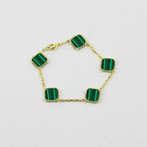 Fashion Classic 4/Four Leaf Van Clover Bracelets для женского браслета сеть сеть 18 тыс. Золотая агата раковина жемчужина свадебные подруги подарки для ювелирных украшений оптом