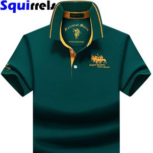 Męska koszula polo Polos Polo Tshirt Summer Lat